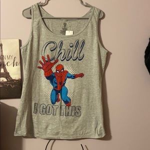 Rue21 size XL Spider-Man Tank Top